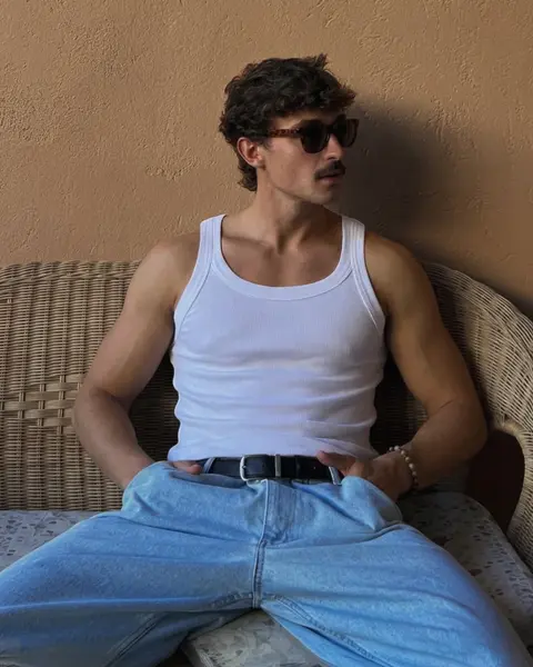 esqueleto algodón blanco