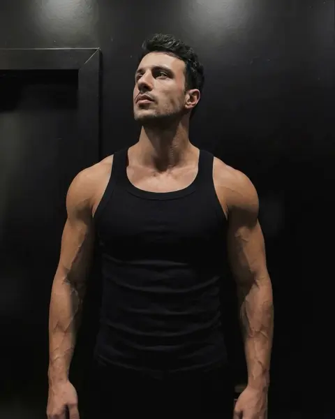Esqueleto algodón negro